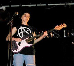 Jo dressed as Sid from the Sex Pistols